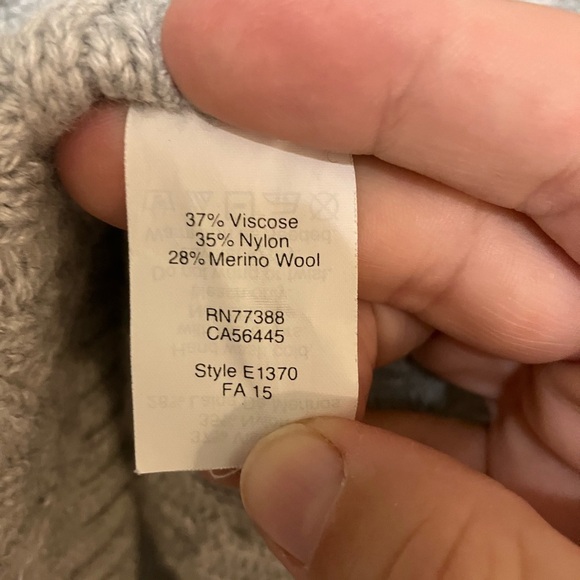 J Crew Sweater Women’s Sz XS‎ Gray Wool Blend Casual Fall - Picture 3 of 6